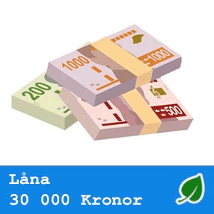 Låna 30 000 kronor