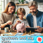 Sparkonto med hög ränta