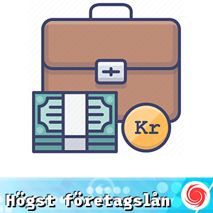 Högst företagslån