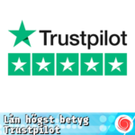 Lån med högst betyg på Trustpilot