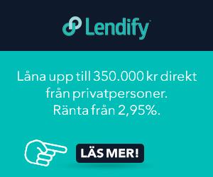 Lendify - Låna pengar av privatpersoner till lägre ränta
