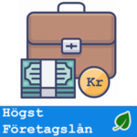 Högst företagslån